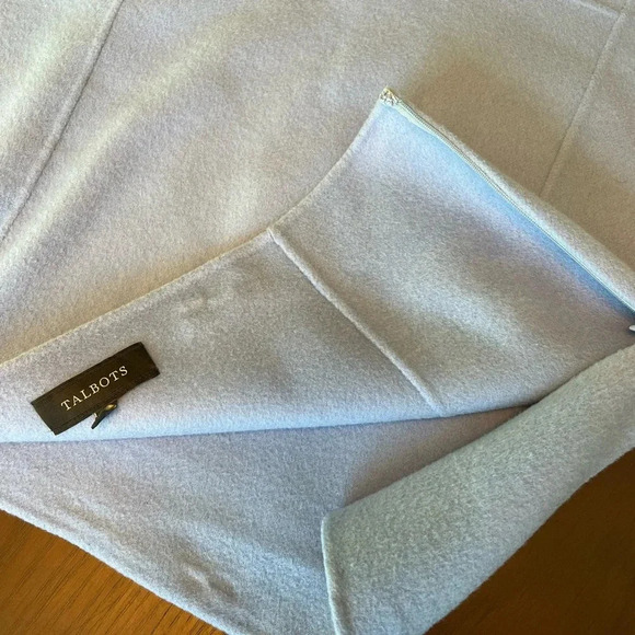 Talbots 90% wool blue skirt. Size 16. - Picture 7 of 7